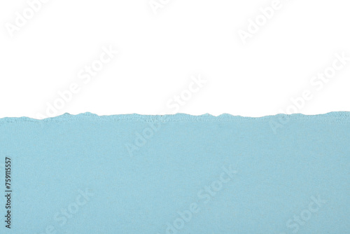 Cartulina rasgada de color azul claro