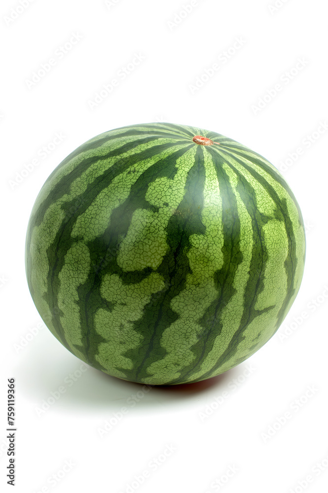 Close-Up Detail of a Fresh Juicy Watermelon Isolated on White Close-Up Detail of a Fresh Juicy Watermelon Isolated on White