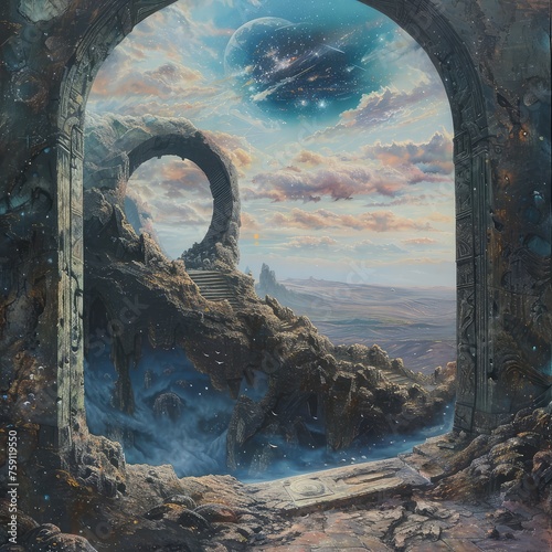 Portal to another world. Passage to another universe.