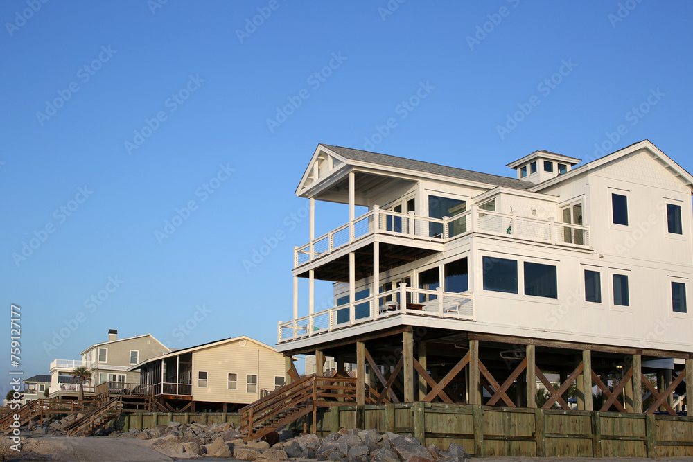 A Beach House On Stilts A Beach House On Stilts