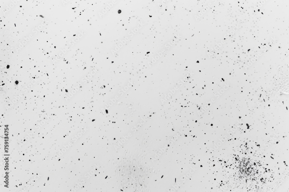 Black Dots Texture on White Background Black Dots Texture on White Background
