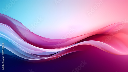 Wavy wallpaper, festive background with red decoration