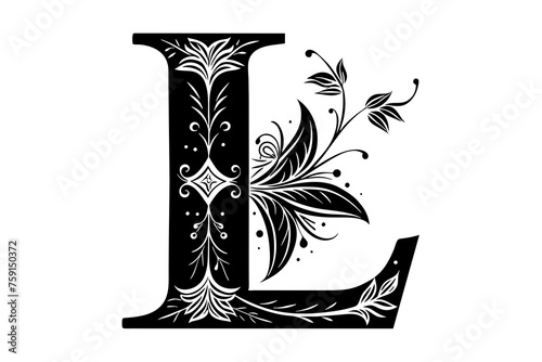 l front vector illustration
