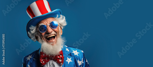 Happy Old Man Dressed for t...