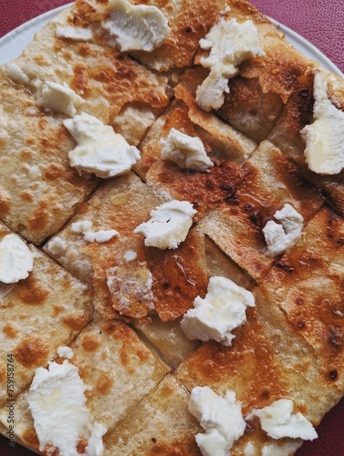 Fried bread pastry in Egypt photo