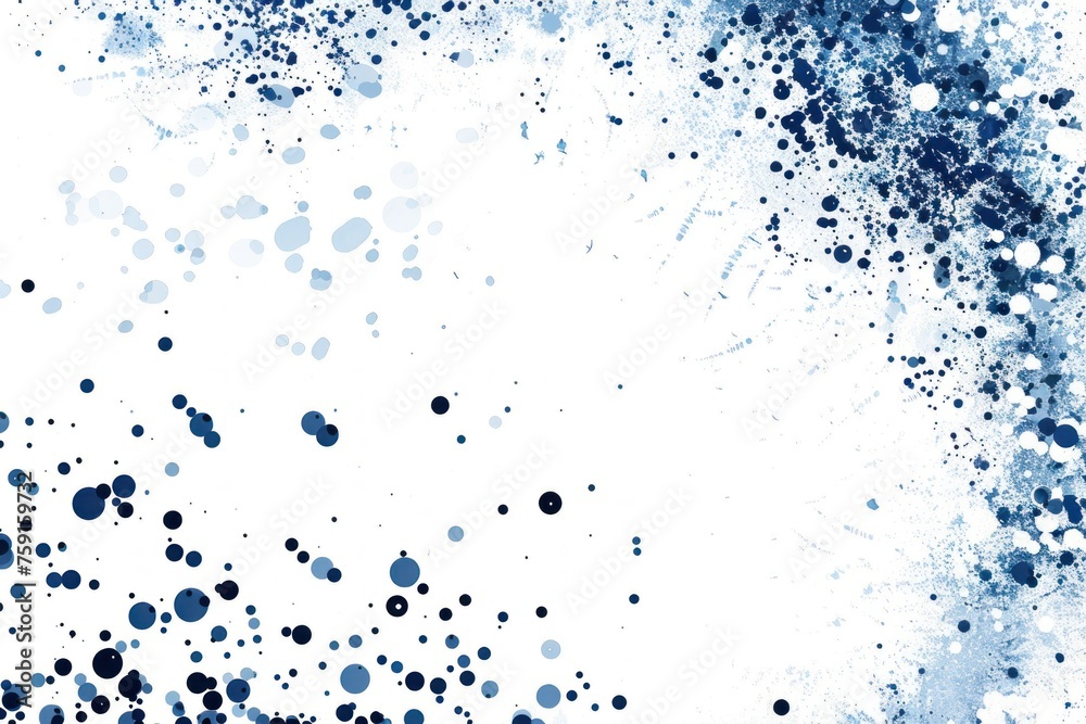 an abstract abstract blue background with dots