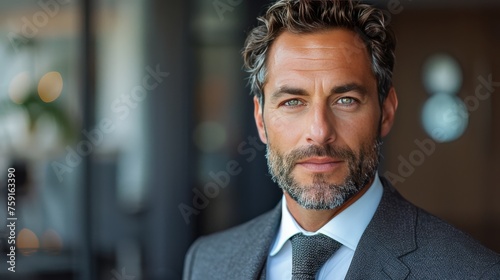 Close Up of Person Wearing Suit and Tie