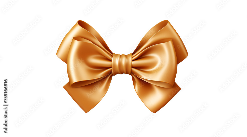 a close up of a bow