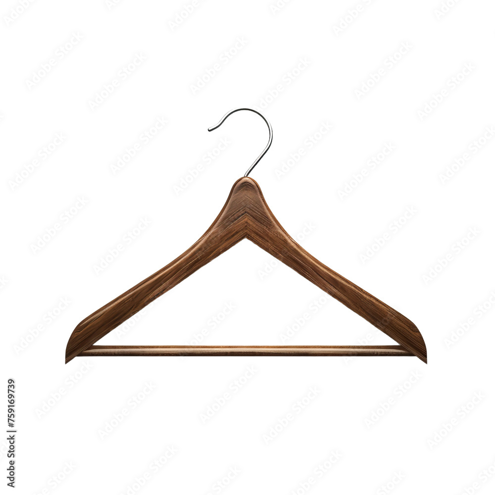 wooden hanger isolated on white wooden hanger isolated on white