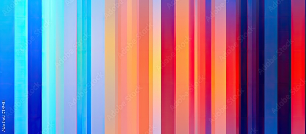 Vivid colors like magenta, electric blue, peach, and carmine create a symmetrical pattern on a closeup of a colorful striped background, showcasing the beauty of tints and shades in art Vivid colors like magenta, electric blue, peach, and carmine create a symmetrical pattern on a closeup of a colorful striped background, showcasing the beauty of tints and shades in art