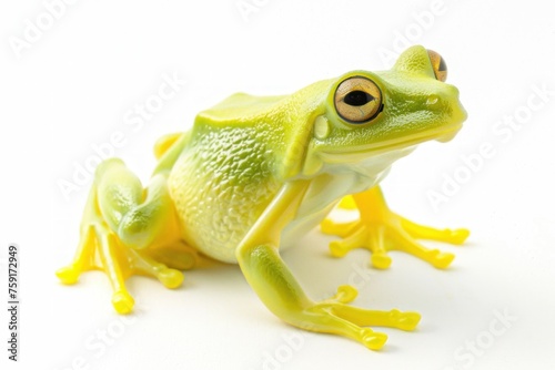 tree frog isolated on a white background