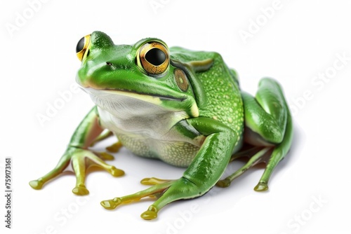 tree frog isolated on a white background © AAA
