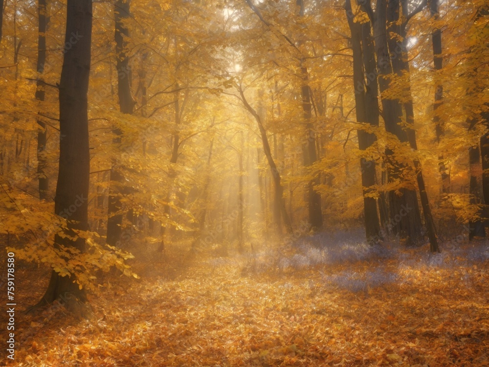 autumn in the forest