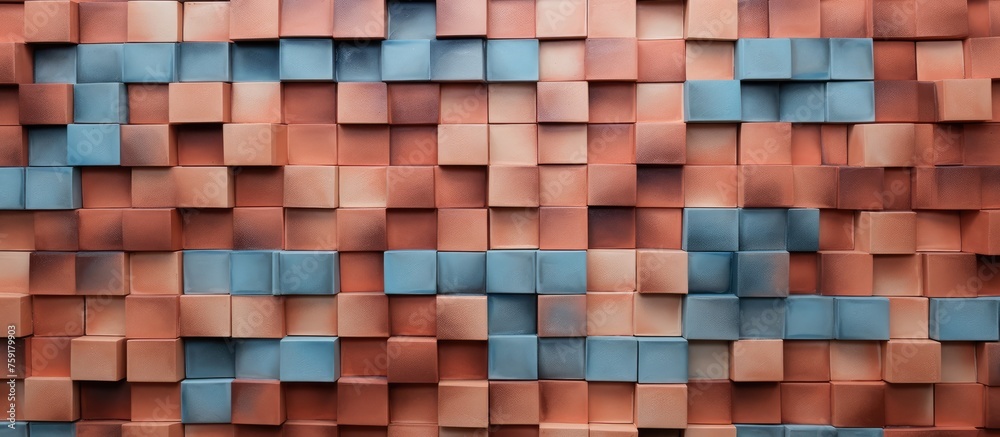 Ceramic brick tile wall pattern Ceramic brick tile wall pattern
