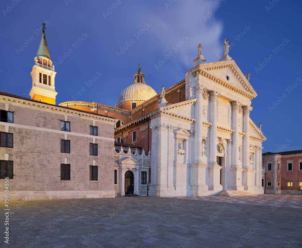 Fassade von San Giorgio Maggiore, Venedig, Italien