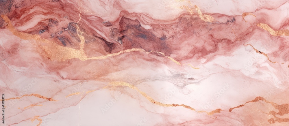 Rose gold marble textured background. Abstract depiction of marble and granite stone. graphic Rose gold marble textured background. Abstract depiction of marble and granite stone. graphic