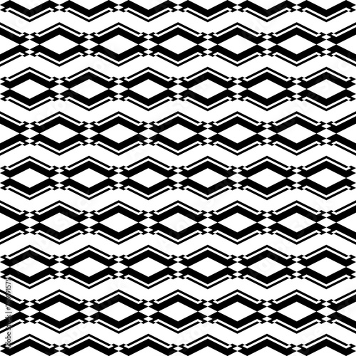 Seamless pattern. Shapes, diamonds ornament. Figures, rhombuses backdrop. Folk background. Geometric wallpaper. Ethnic motif. Digital paper, textile print, web design, abstract illustration. Vector