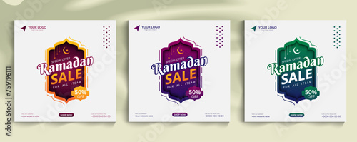 ramadan sale text effect template editable design for business logo and brand