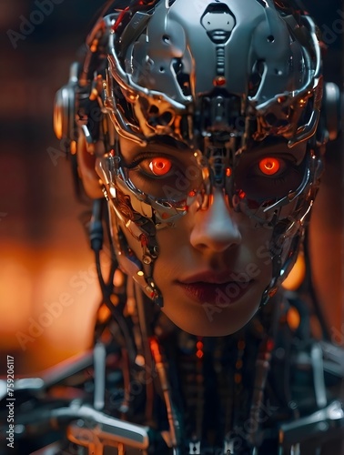 cyborg woman