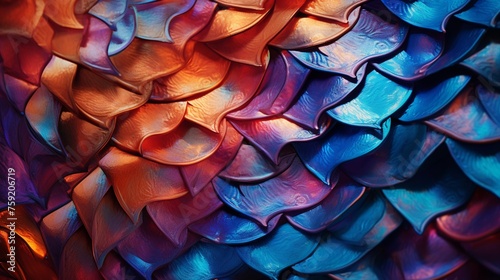 Its scales seem to shimmer and shift with every movement, creating an ever-changing display of color.