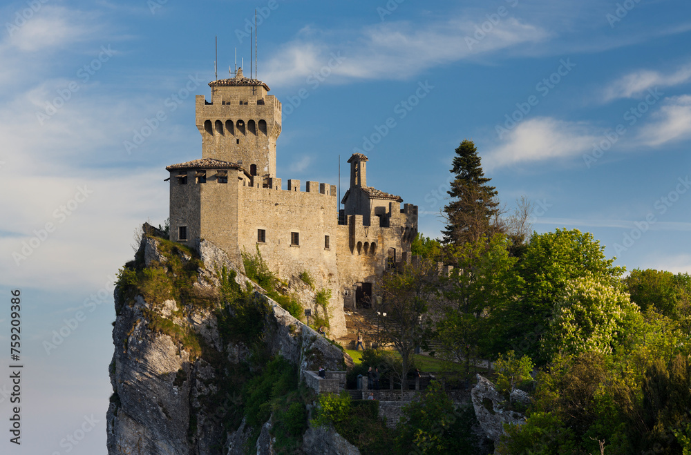 Festung La Guaita, zweiter Turm, Monte Titano, Republik San Marino