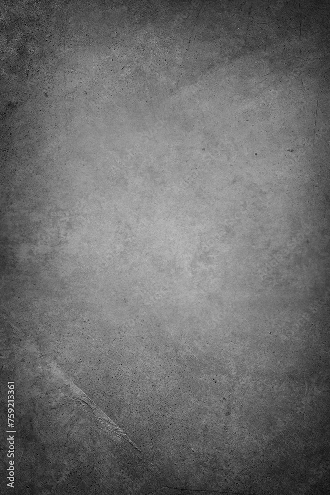 Obraz premium Grey textured concrete vertical wall background