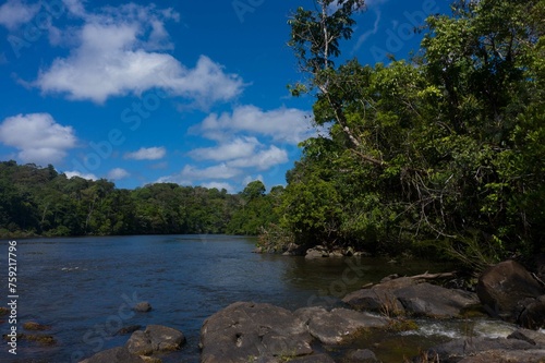 FRENCHI GUIANA PETIT SAUT SINNAMARY SAUT DALLES