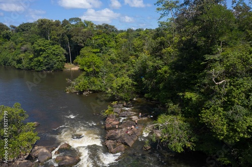 FRENCHI GUIANA PETIT SAUT SINNAMARY SAUT DALLES