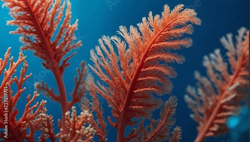 tropical coral reef under water