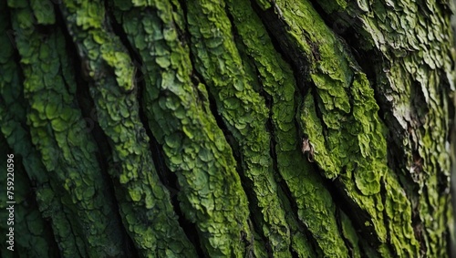 green tree bark texture