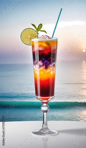 cocktail on the beach