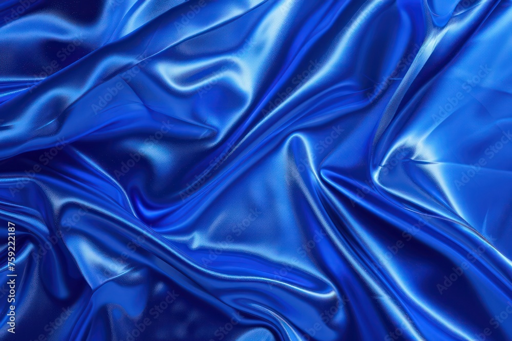 Obraz premium blue background with the shape of a sheet