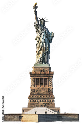 Iconic statue of Liberty