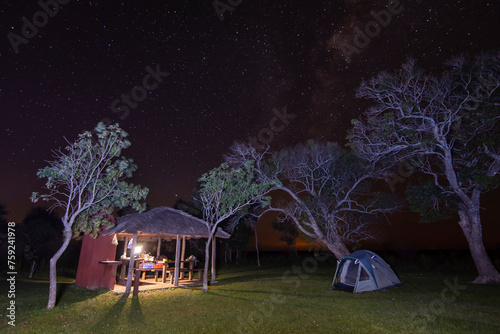 camping site in Esteros del Iberá, Corrientes, Argentina © Sebastian