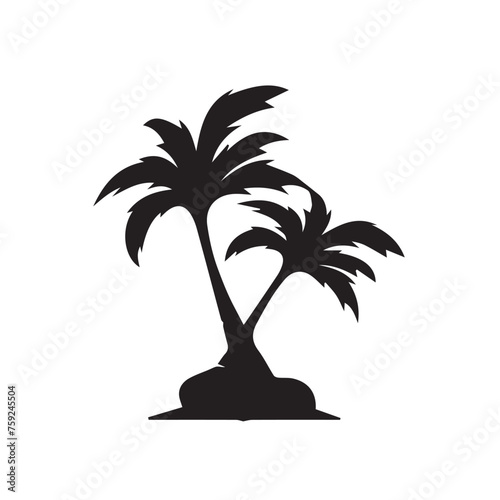 palm tree silhouette