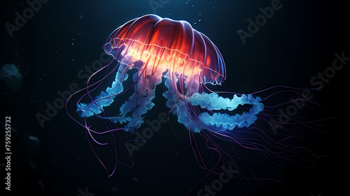 vibrant jellyfish © Derby