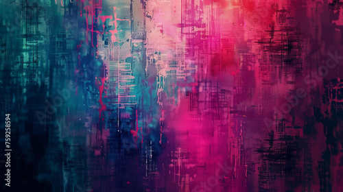 Digital abstract background