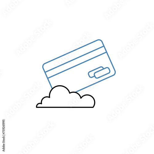 cocaine concept line icon. Simple element illustration. cocaine concept outline symbol design.