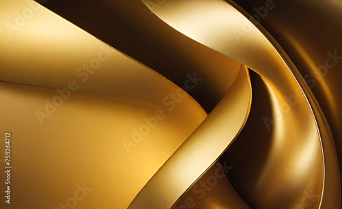Realistischer goldener Vektor elegant. Goldfolien-Texturhintergrund, glänzende und metallische Farbverlaufsvorlage für Gold, Rahmenband, abstrakte, luxuriöse, glatte Illustrationstapete