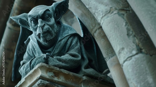 Obraz na płótnie gargoyle statue
