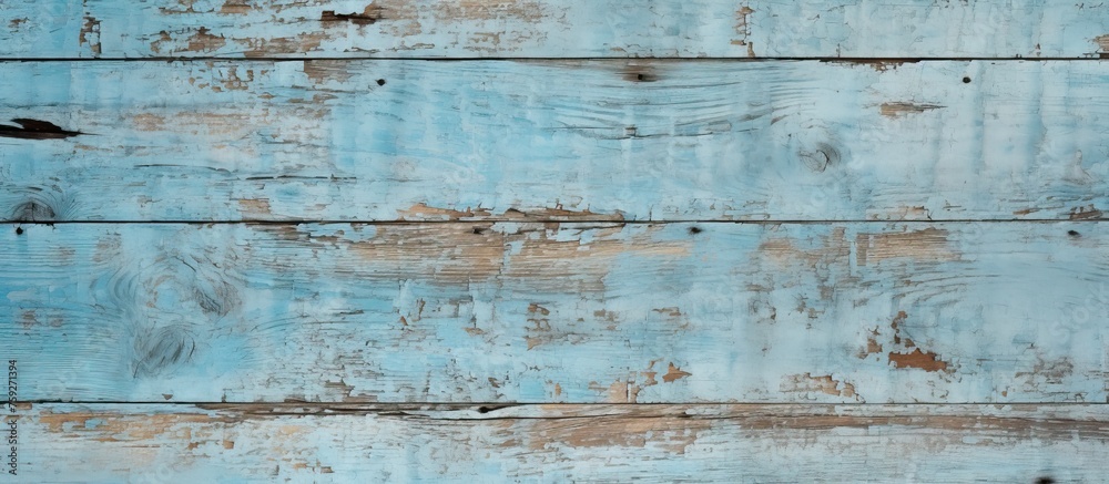A close up of an Azure wooden wall showing a beautiful pattern. The wood resembles the calming waters of Aqua, making it a perfect building material for flooring or art A close up of an Azure wooden wall showing a beautiful pattern. The wood resembles the calming waters of Aqua, making it a perfect building material for flooring or art