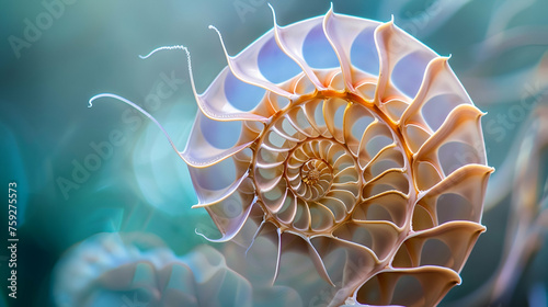 Mathematical Majesty: The Nautilus Shell's Golden Ratio
