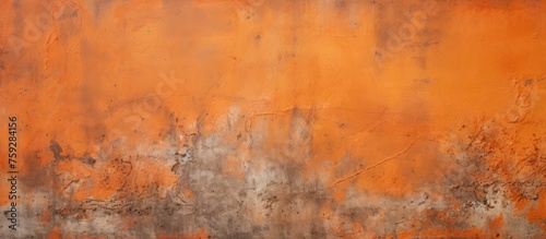 Texture and background of weathered orange cement