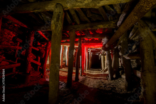 The shaft of the old mine © AlexDej
