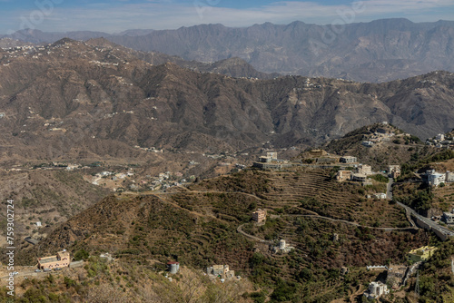 Villages in Faifa mountains, Saudi Arabia © Matyas Rehak