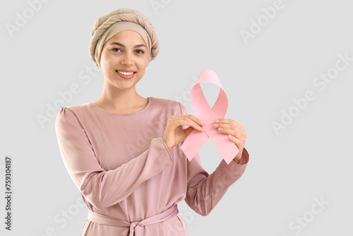 Young woman after chemother...