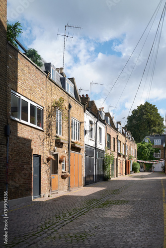 Classic Mews Terrace homes in Notting Hill London+ photo