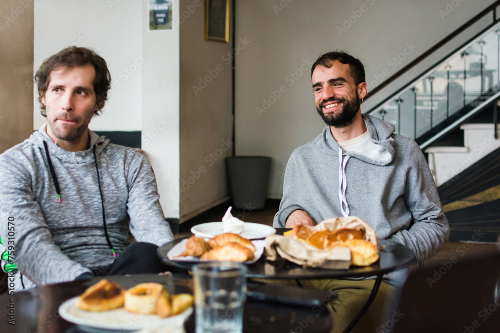 Fun, relaxed business staff meeting Fun, relaxed business staff meeting