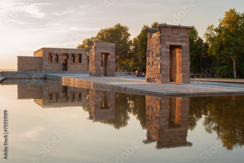 Temple Of Debod, Madrid  photo