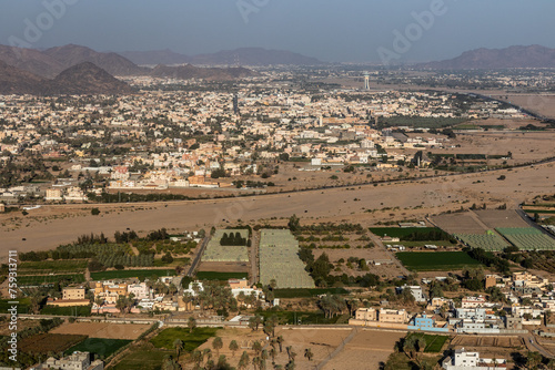 Aerial view of Najran, Saudi Arabia © Matyas Rehak